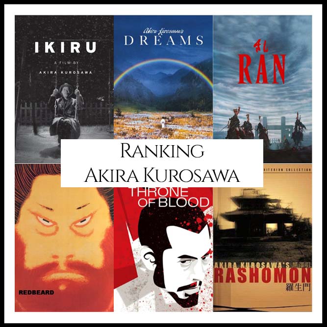 Akira Kurosawa Filmography Movie Ranking