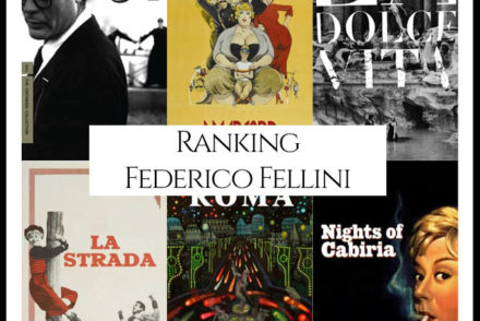 Federico Fellini Filmography Movie Ranking