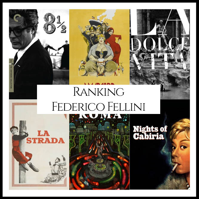 Federico Fellini Filmography Movie Ranking