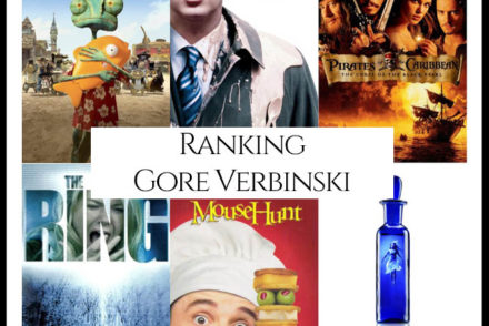 Gore Verbinski Filmography Movie Ranking copy