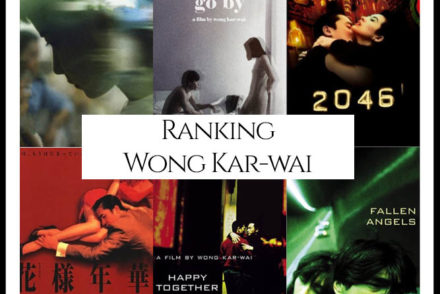 Wong Kar-Wai Filmography Movie Ranking