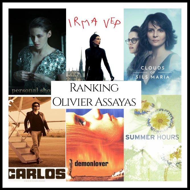 Olivier Assayas Filmography Ranking Movies