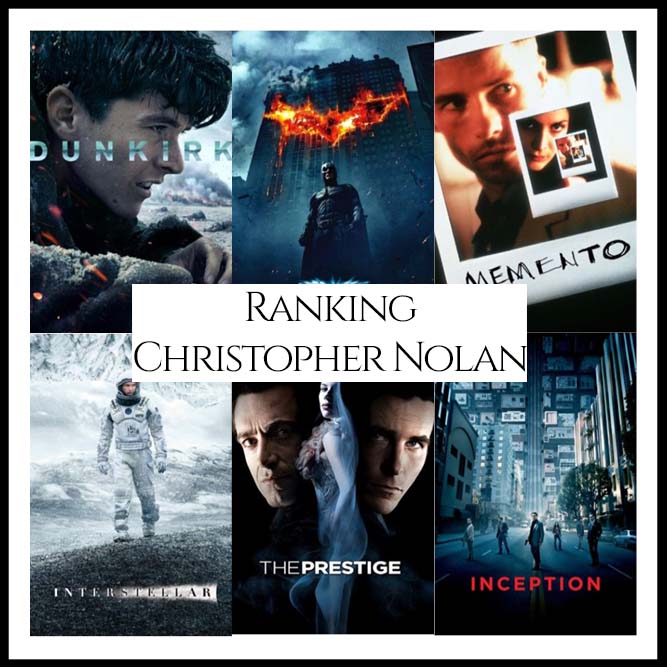 Christopher Nolan Filmography Movie Ranking Movies