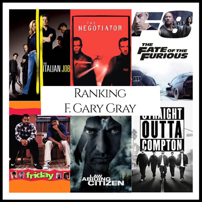 F. Gary Gray Filmography Movie Ranking Movies