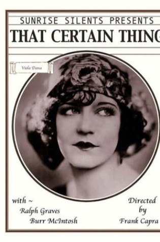That Certain Thing (1928) 