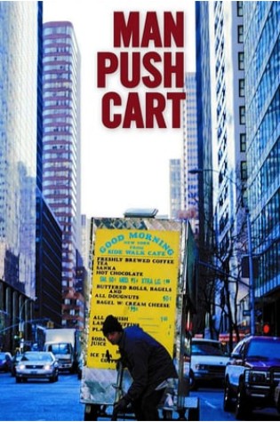 Man Push Cart   