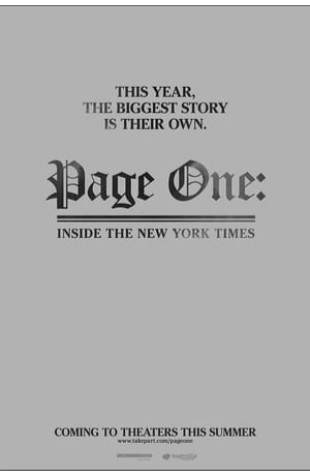 Page One: Inside the New York Times (2011) 